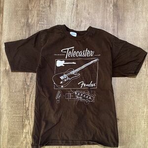 Fender Telecaster Brown T-Shirt